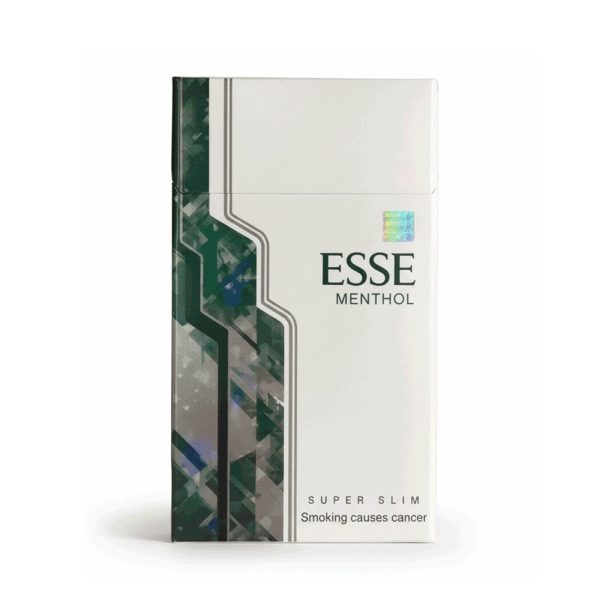 ESSE Menthol Super Slim 5mg - Premium Korean Slim Cigarettes (1 Carton)